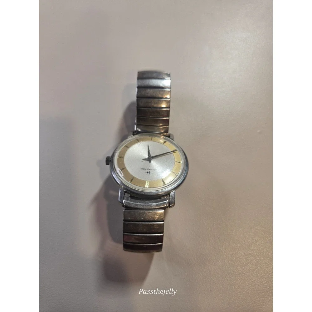 Rare Hamilton Sea Guard Mens Mechanical Watch C1961 Stainless Steel Vintage